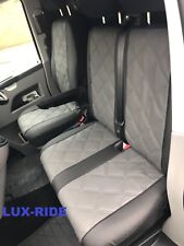TAILORED FRONT SEAT COVERS For VOLKSWAGEN T5 2003 - 2015 EMBOSSED ART. LEATHER