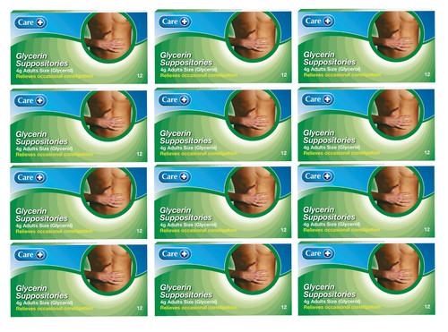 Care glycerin suppositories - care,