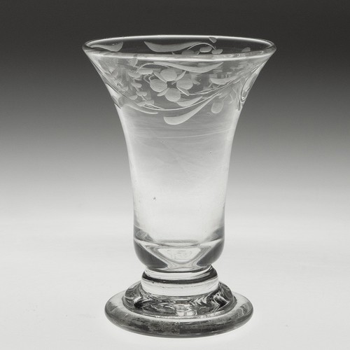 Georgian dram glass with - georgian,