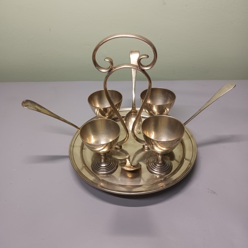 Mappin webb silver plate egg - mappin,