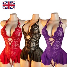 Womens Sexy Lace Bodys