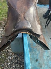 16” Old English Leather Breaking Saddle