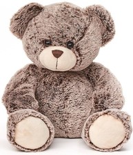 Ultra Soft Dark Brown Plush Teddy Bear 24cm – Cuddly Stuffed Toy Gift for Kids