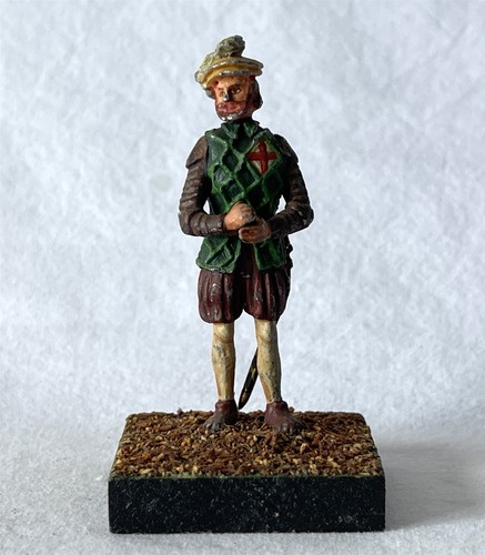 Vintage painted metal - metal, model