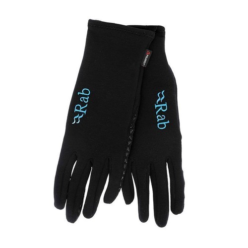 Rab gloves qah black for - rab,