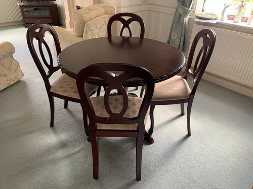 Dinning table extendable 4 - table,