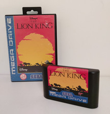 The Lion King SEGA Mega Drive Game, Disney. Boxed in case. Untested