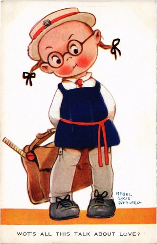 Artist signed mabel lucie - pc,