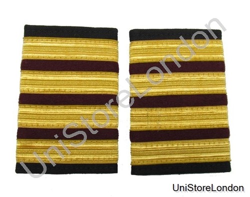 Epaulette 4x1 gold - 4x1/2,