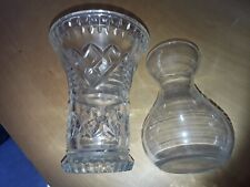 Two OLD GLASS Vases