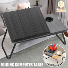 Folding Laptop Table Stand Bed Tray Sofa Lap Portable Computer Desk Breakfast