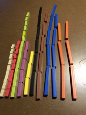 75 Piece CUISENAIRE  Rods