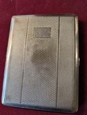 Art Deco Cigarette Case by Kincraft made in England Cigarette Holder vg