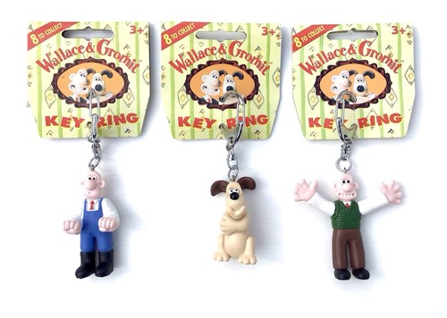 Wallace gromit keyrings - 3, x