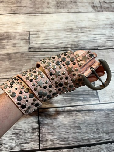 Vintage pink leather - pink,