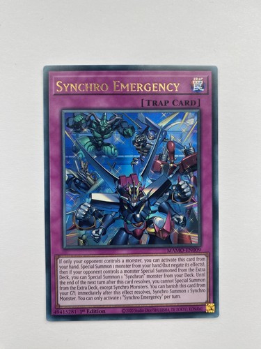 Synchro emergency mamo en009 - synchro,
