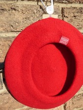 Joules beret 100% wool hat