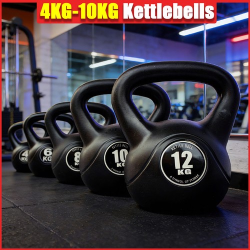 Vinyl kettlebell weight set - vinyl,