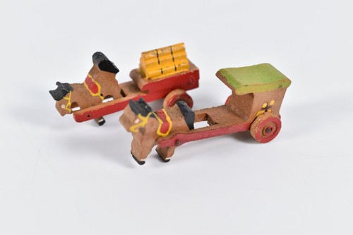 Vintage miniature wooden - miniature,