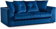 Plush Velvet Sofa  - Dylan - 2 Seater Sofa. New condition