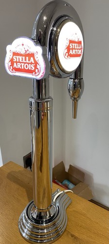 Stella artois chrome swan neck - stella,