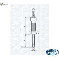 4x GLOW PLUG 062900065304 FOR TOYOTA CROWN QUANTUM/IV/Bus TACOMA/Pickup/VI 3.0L