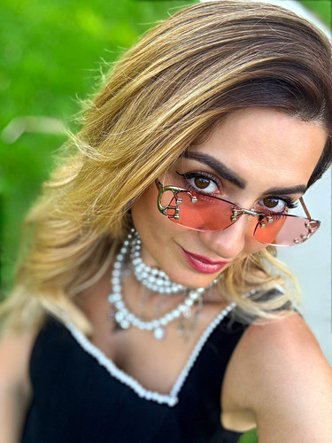 Prada spr c57 rimless shield - rimless,