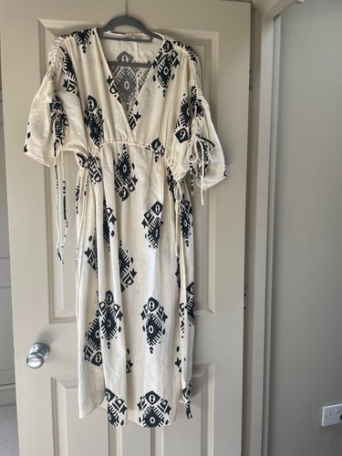 Cotton beach kaftan cover - tu,