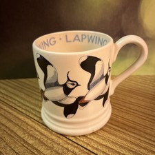Emma Bridgewater Pottery Rare & Collectible Flying Lapwing Bird  1/2 Pint Mug