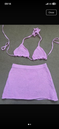 Missy empire pink crochet - missy,