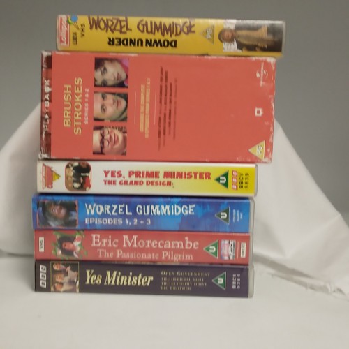 Job lot vhs cassettes x10 - lot,