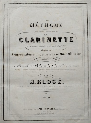Rare antique 19th 1843 - , klose
