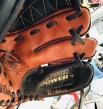 Wilson Flex Back EZ Catch T-ball Glove Dual Finger Power T-ball Kids