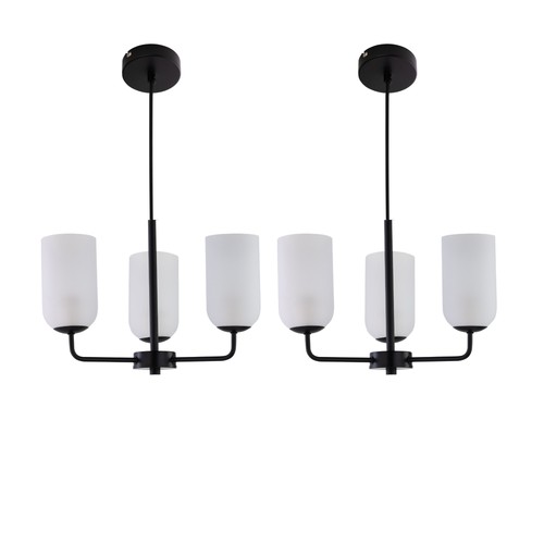 Set modern black - of,