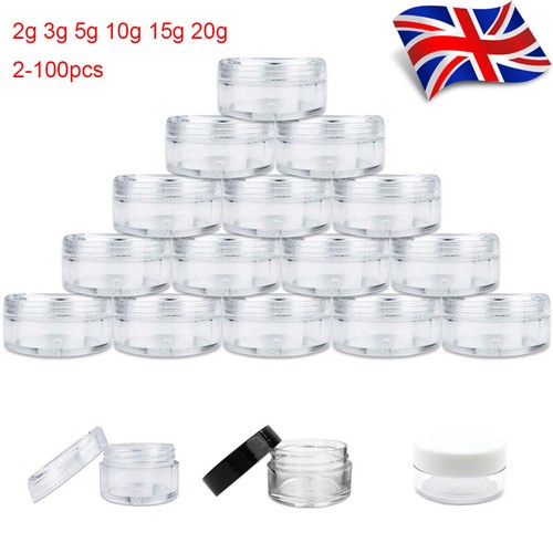 20g empty clear plastic - 2g-20g,