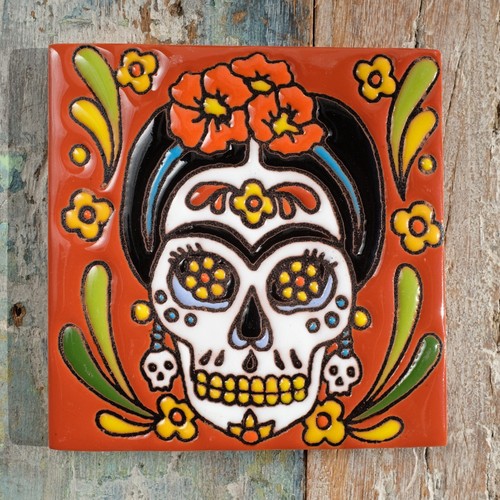 Mexican relief tile 5x10 5 - mexican,