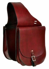 Premium Leather Saddle Bag For
