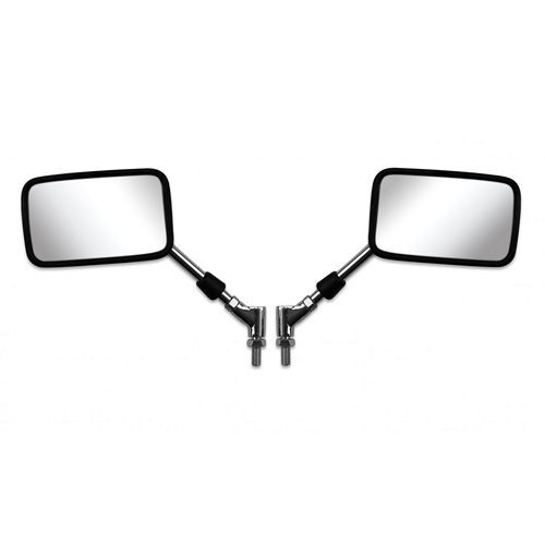 Mirrors 10mm chrome rectangle - chrome,