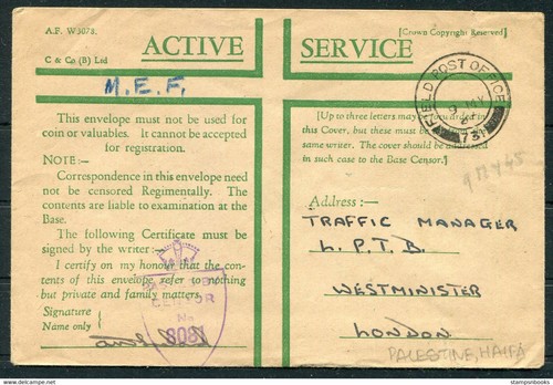 Ww2 palestine o - ww2, gb