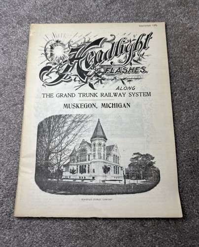 1897 reprint headlight flashes - reprint,
