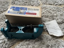 Classic Rare Nos Black & Decker Horizontal Drill Tool Stand for Lathe etc