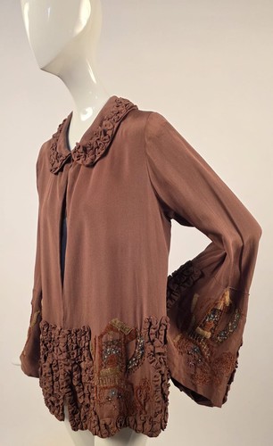 Edwardian teens crepe - teens, jacket