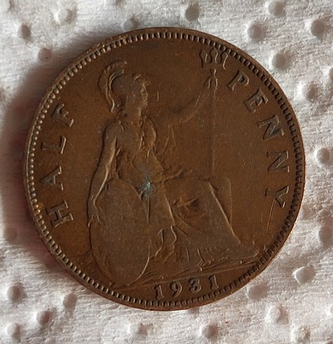 1931 great britain half - great, gb
