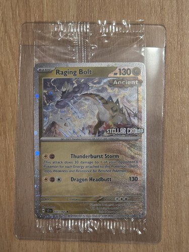 Sealed pokemon raging bolt - sealed,