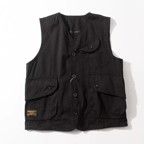 Men loose cargo - vest, multi