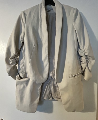 Ladies beige jacket size - h&m,