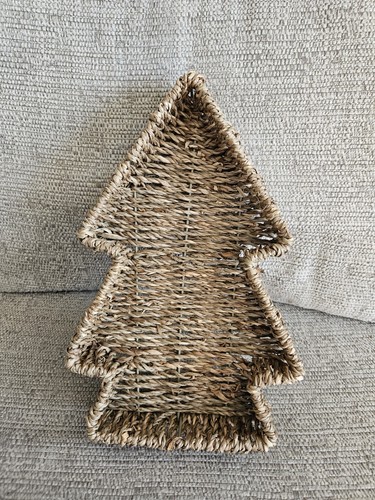 Rattan wicker christmas - christmas, tree