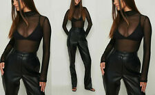 Womens High Turtle Polo Neck