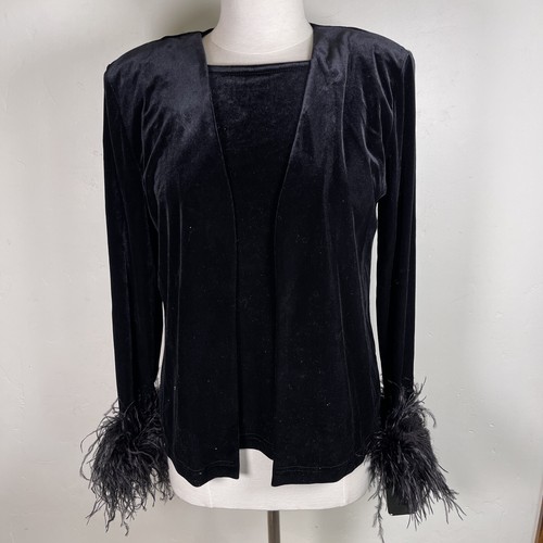 Black velvet goth tank - goth, w