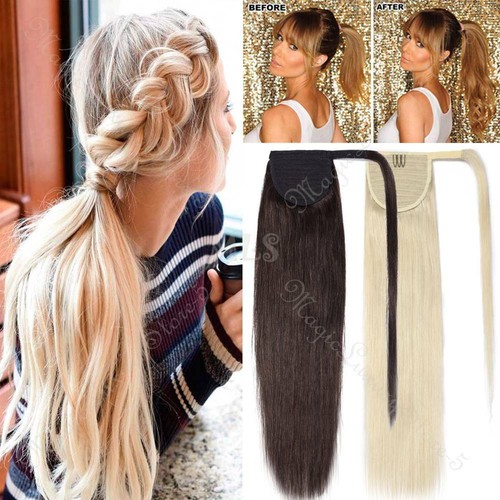 Clip human hair extensions - hair,